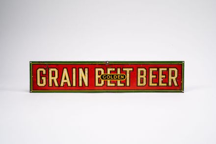 Grain Belt Golden Beer Tin Sign