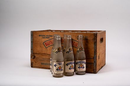 Royal Bohemian Beer Wooden Crate & 24 Bottles