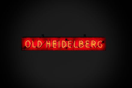 Old Heidelberg Neon Sign