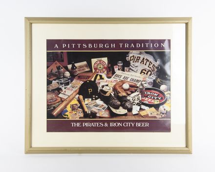 Pittsburgh Brewing Co. Pirates Baseball Poster