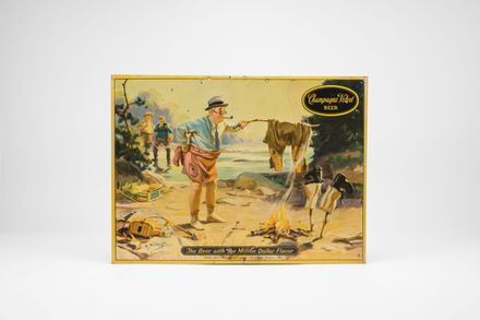 Champagne Velvet Drying Pants TOC Sign