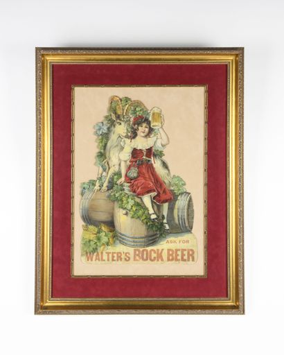 Walter's Bock Beer Sign