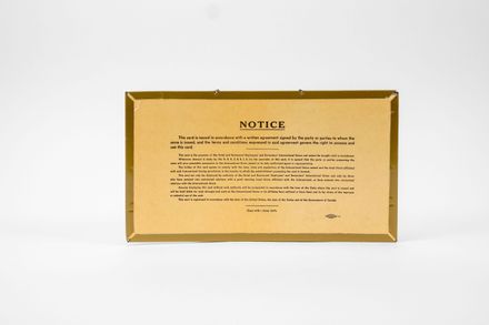 Union Bar TOC Sign (AFL-CIO)