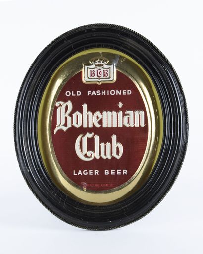 Old Fashioned Bohemian Club Cardboard Sign