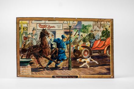 Cook's Beer Police TOC Sign