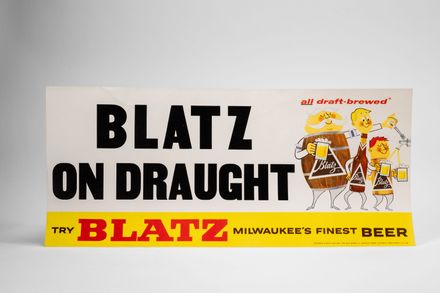 Blatz On Draught Paper Poster - Resource cover image