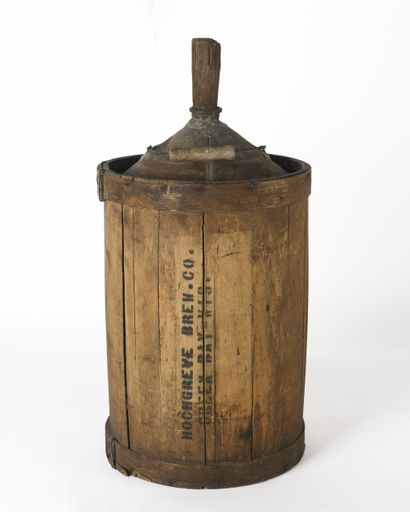 Hochgreve Brewing Co. Wood Encased Kerosene Can