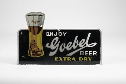 Goebel Beer Glass ROG Sign