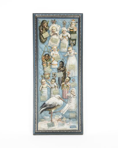 Pabst Extract Yard Long Babies Calendar