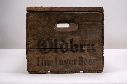 Detroit Brewing Co. Wooden Crate