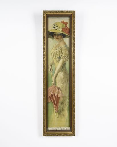 Pabst Extract Yard Long (White Dress with Parasol)