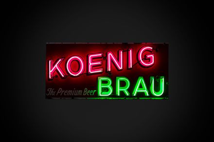 Koenig Brau Neon Sign