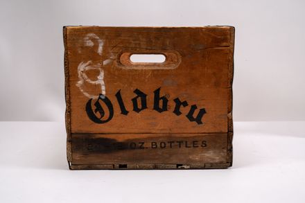 Oldbru Beer Wooden Crate