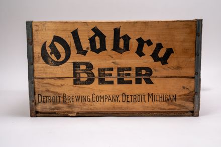 Oldbru Beer Wooden Crate