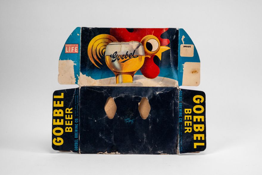 Goebel Beer 6-Pack "Advertised in LIFE"