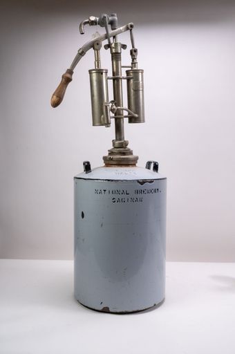 National Brewery Porcelain Keg