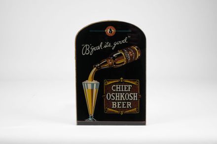 Chief Oshkosh Beer ROG Sign
