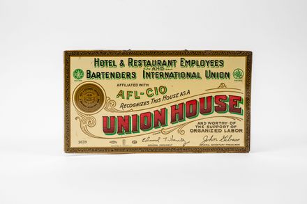 Union House TOC Sign (AFL-CIO)