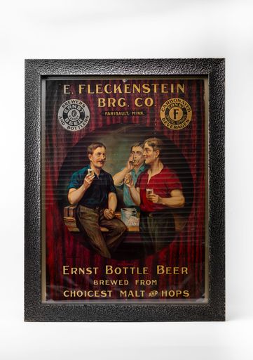 Ernst Bottle Beer Framed Sign
