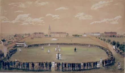 Hyde Park - the old days of merry Cricket Club matches - Resource cover image