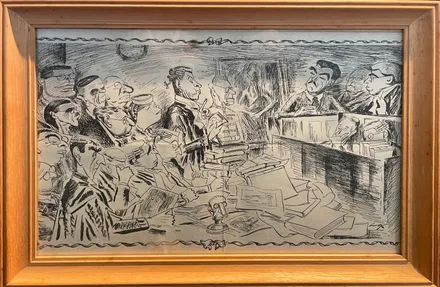Dobell Trial Court Sketch - Resource cover image
