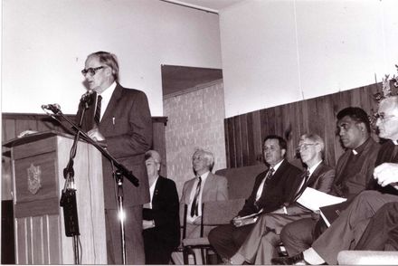 Memorial Service for Howard Teppett, 1980's-90's