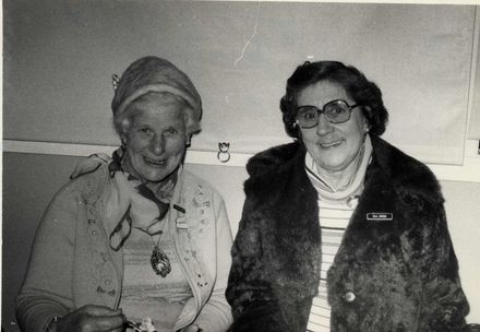 Isla Arrow With an Unidentified Woman