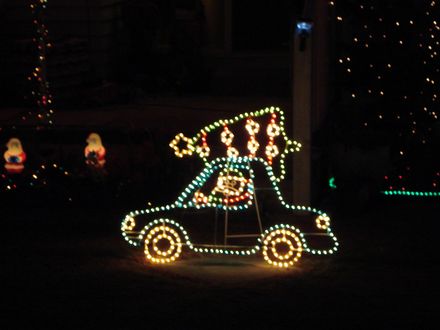 Christmas Lights in Queen Street, Levin