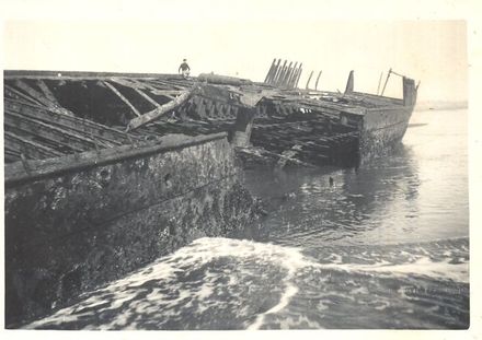 "Hydrabad" wreck, early 1960's