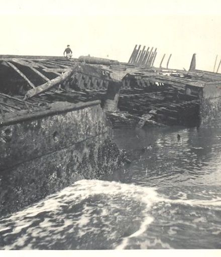 "Hydrabad" wreck, early 1960's