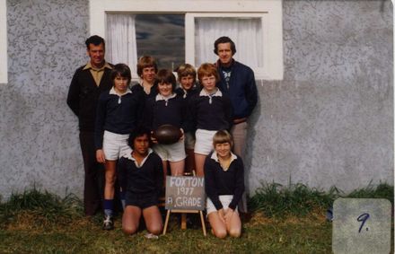 Foxton A Grade Schoolboy Rugby Team 1977