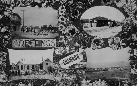 Postcard "Greetings from Shannon"
