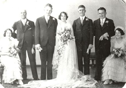 Butler family at wedding - Resource cover image
