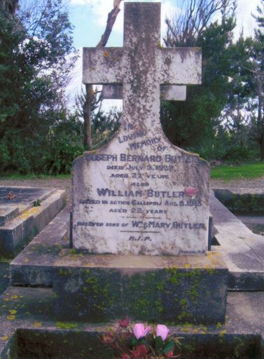 Headstone Shannon Cemetery