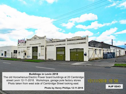 The old Horowhenua Electric Power board buildings at 20 Cambridge street Levin 12-11-2018 - Resource cover image