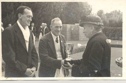 Mrs Lett, Byron and Joe Renkin