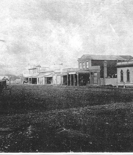 Main Street Looking South From Opposite Clyde Street, c.1900