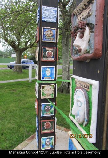 0009 Manakau School 125th Jubilee Totem pole dedication - Resource cover image