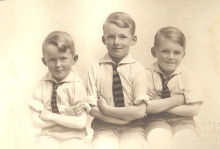 The Stannard boys. Peter, Bob and David. - Resource cover image