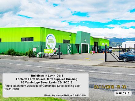 Fonterra Farm Source  farm supplies Building 86 Cambridge Street Levin 23-11-2018