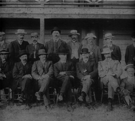 Foxton Racing Club Committee c.1917