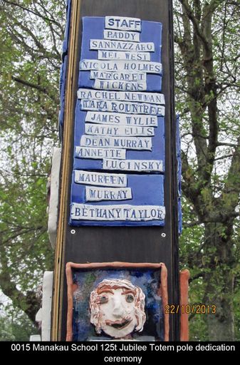 0015 Manakau School 125th Jubilee Totem Pole dedication ceremony - Resource cover image