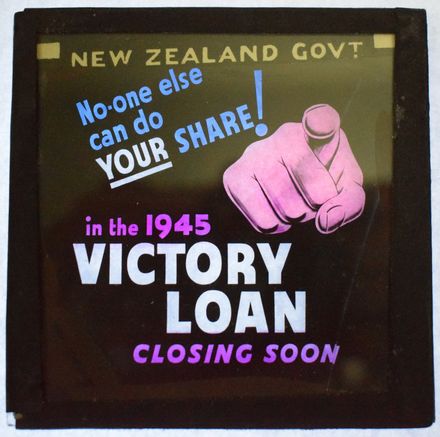 New Zealand Victory Loan- World War Two Cinema Slide - Resource cover image