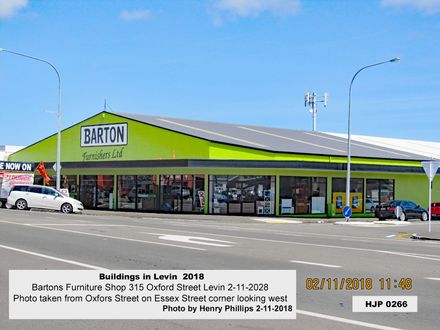 Bartons Furniture Shop 315 Oxford Street Levin 2-11-2028
