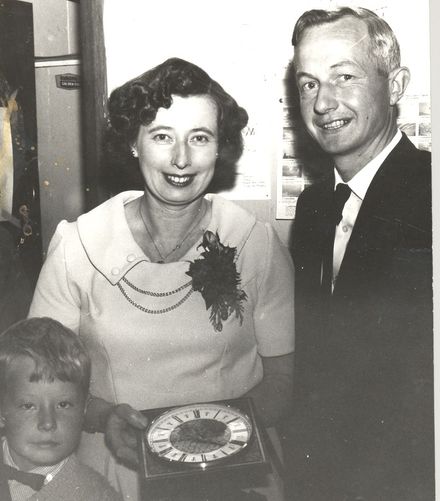 Mr & Mrs Manson farewelled by Scouts, 1970 - Resource cover image