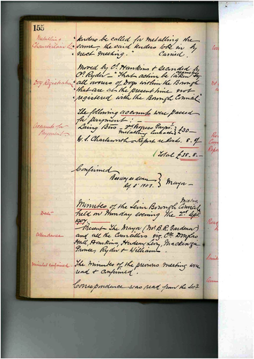 Meeting 44 - 2 September 1907 - Resource cover image