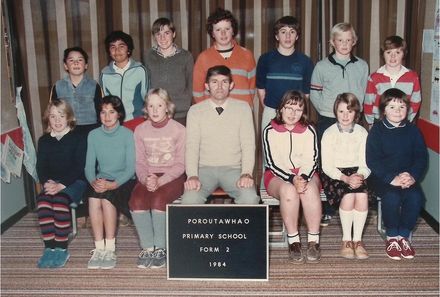 Poroutawhao School Form 2 Class Photo 1984 Poroutawhao School Form 2 Class Photo 1984