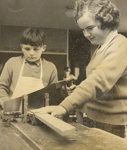 Woodwork room of the Levin Intermediate School - Resource cover image