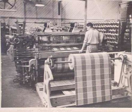 N Z Woolpack and Textiles weaving cordella