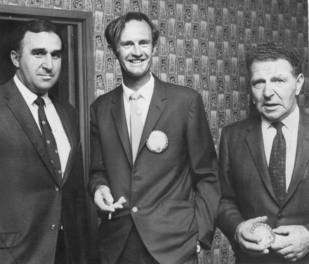 All Blacks coach & Lions Club members, 1970